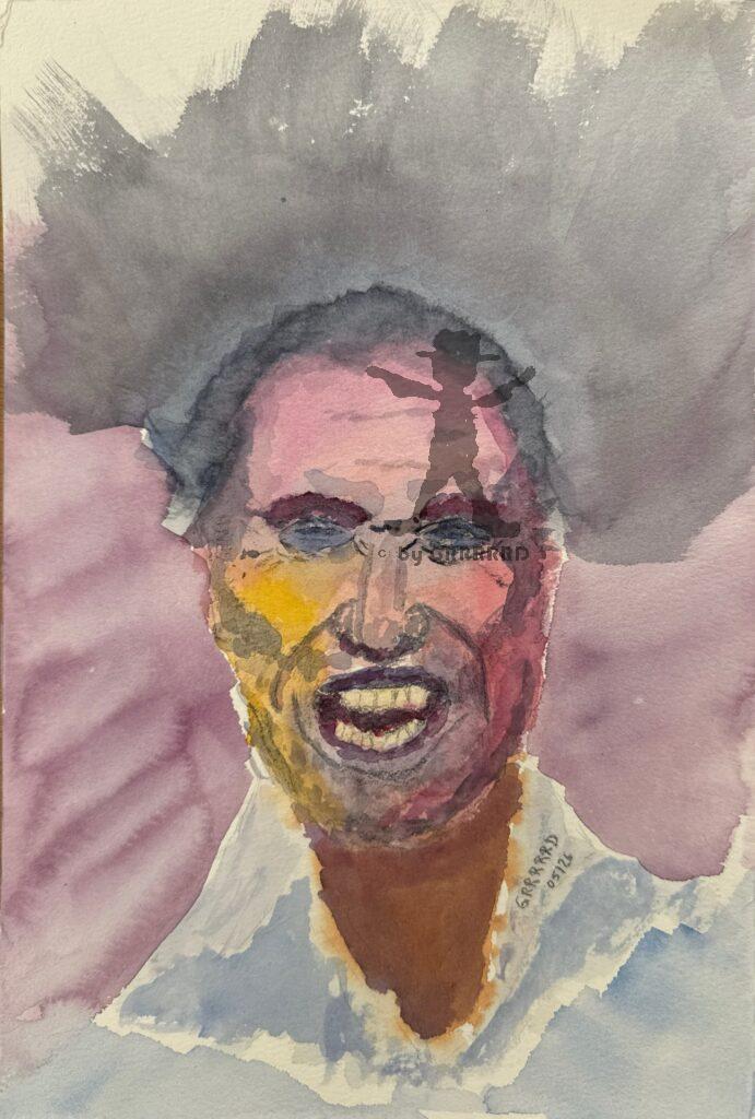 Portrait von Charles Bukowski